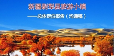 【新疆】新疆尉犁县旅游小镇项目总体定位报告初步沟通顺利结束